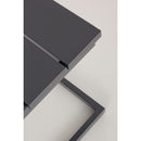 Tavolino design da Giardino Share grigio 41x41x45 cm in Alluminio Share Grigio