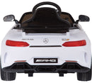 Macchina Elettrica per Bambini 12V con Licenza Mercedes GTR AMG Bianca
