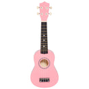 Ukulele Soprano in Legno con Accessori  Rosa