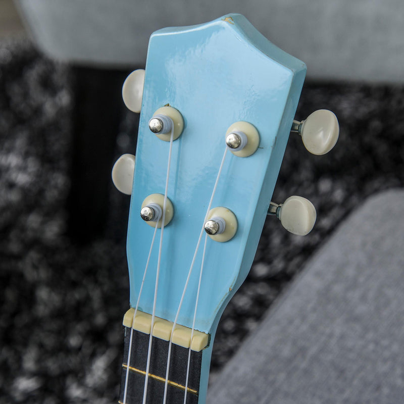 Ukulele Soprano in Legno con Accessori  Celeste