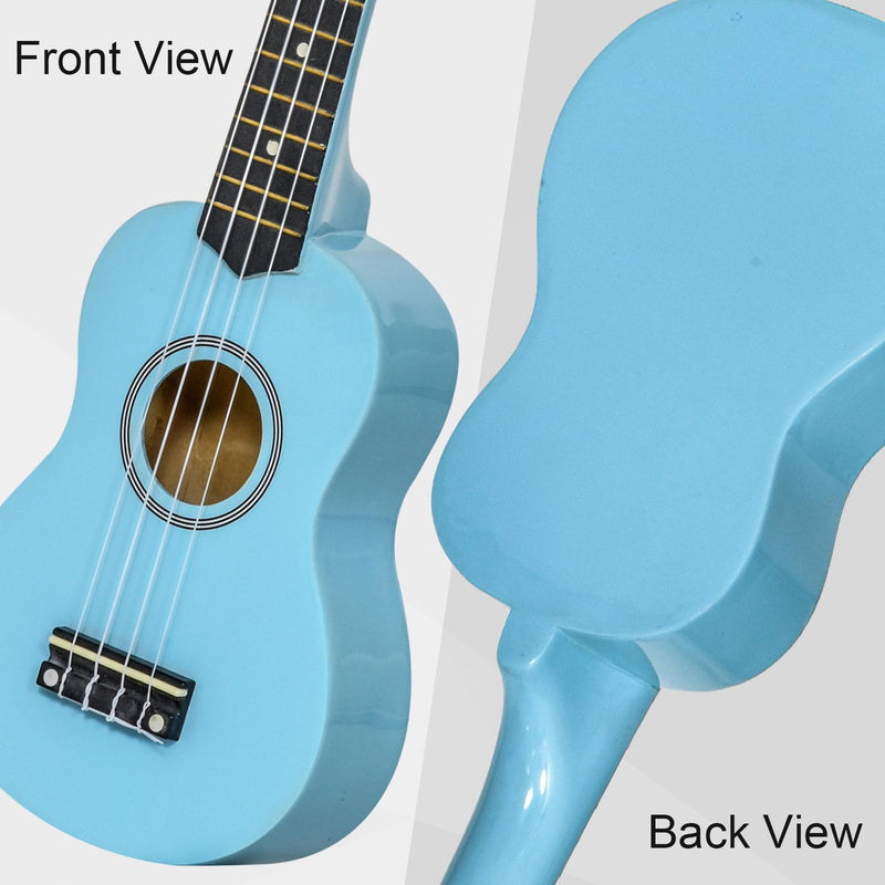 Ukulele Soprano in Legno con Accessori  Celeste