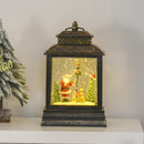 Lanterna Natalizia a Batteria 161x8,8x26,5 cm con Musica e Luce 