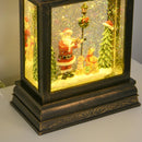 Lanterna Natalizia a Batteria 161x8,8x26,5 cm con Musica e Luce 