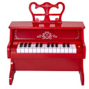 Mini Pianoforte Giocattolo per Bambini 25 Tasti in ABS  Rosso
