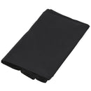 Portalegna per Camino 122x35x123 cm in Acciaio con Copertura  Nero