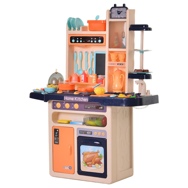 Cuisine jouet pour enfants 71x28,5x93,5 cm avec ustensiles sconto