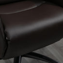 Sedia Poltrona Direzionale da Ufficio in Similpelle  Marrone