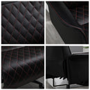 Sedia Poltrona Direzionale da Ufficio in Similpelle  Nera