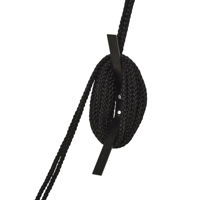 Supporto per Kayak Paranco da Soffitto Max 50 Kg in Acciaio  Nero