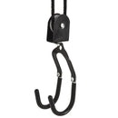 Supporto per Kayak Paranco da Soffitto Max 50 Kg in Acciaio  Nero