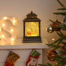 Lanterna Natalizia a Batteria 161x8,8x26,5 cm con Musica e Luce 