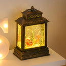 Lanterna Natalizia a Batteria 161x8,8x26,5 cm con Musica e Luce 