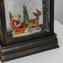 Lanterna Natalizia a Batteria 161x8,8x26,5 cm con Musica e Luce 