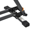 Rastrelliera Portabici 39x35x45,5 cm in Metallo  Nera