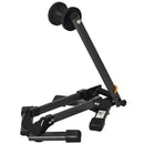 Rastrelliera Portabici 39x35x45,5 cm in Metallo  Nera