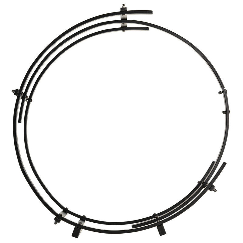 Portalegna per Camino 71x32x73 cm in Ferro Battuto  Nera