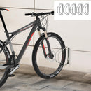 Set 5 Rastrellieri Portabici 29x32,5x8,2 cm in Acciaio Zincato 