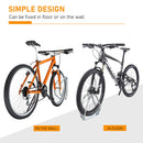 Set 5 Rastrellieri Portabici 29x32,5x8,2 cm in Acciaio Zincato 