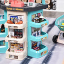Postazione Supermercato Giocattolo per Bambini con Accessori 