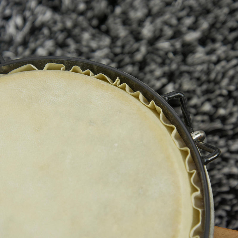 Bongo Set 7" e 8" in Legno con Custodia 