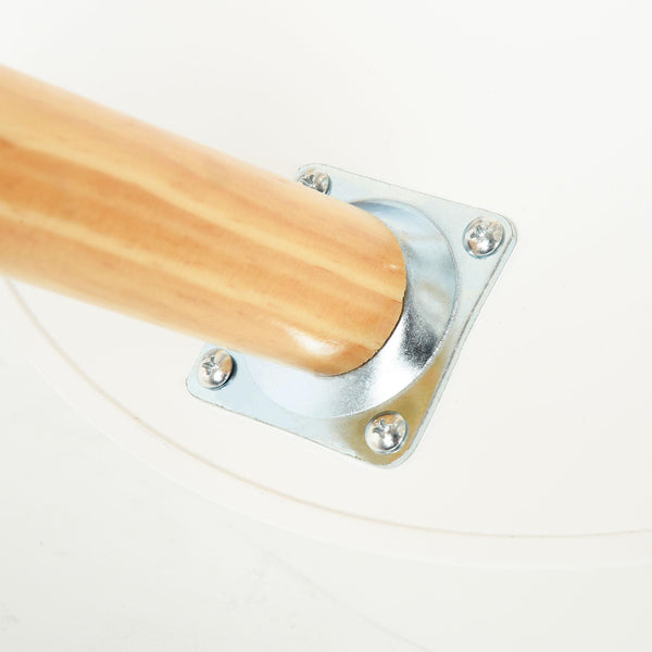 Table de Chevet 1 Tiroir Ø38x46,7 cm en Bois Blanc acquista