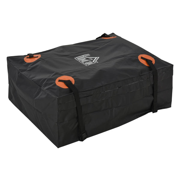 acquista Sac de toit de voiture 124x99x47 cm 566 L en PVC noir