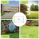 Porta da Calcio Portatile con Rete 186x62x123 cm  Bianca