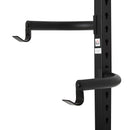 Rastrelliera Portabici Verticale 2 Posti in Acciaio  Nera