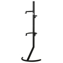 Rastrelliera Portabici Verticale 2 Posti in Acciaio  Nera