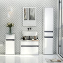 Mobile Sottolavello da Bagno 67x36x52 cm in Legno  Bianco