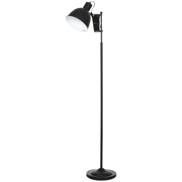Lampadaire avec abat-jour amovible E27 en métal noir prezzo