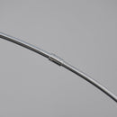 Lampada da Terra ad Arco con Paralume E27 in Acciaio e Marmo  Argento