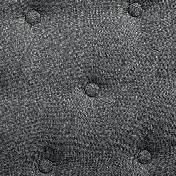 sconto Fauteuil rembourré avec accoudoirs 73x70x86 cm en lin gris