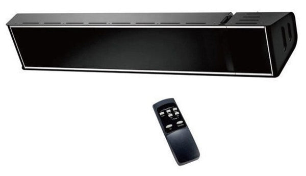 sconto Réchaud extérieur chauffage infrarouge 13,9x11x74,2 cm 2000W Sined Noir