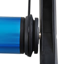 Rullo Bici Allenamento Lunghezza Regolabile 145x56x10,5 cm  Nero e Blu