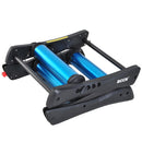 Rullo Bici Allenamento Lunghezza Regolabile 145x56x10,5 cm  Nero e Blu