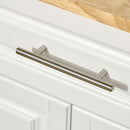 Carrello da Cucina Espandibile 1 Cassetto 2 Ante 119,6x45,7x91,2 cm con Ruote  Bianco