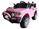 Macchina Elettrica per Bambini 2 Posti 12V Jepsen Fuoristrada 4x4 Rosa