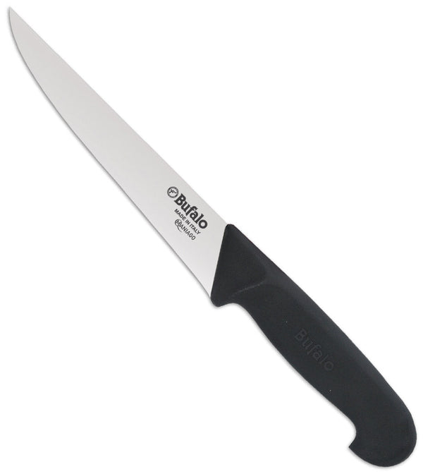 Couteau pour Scannare Lame 18 cm Buffalo Scanno Straight Edge S95/18 Manche Noir acquista