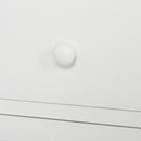 Set 2 Comodini 1 Cassetto 1 Antina in Legno  bianco