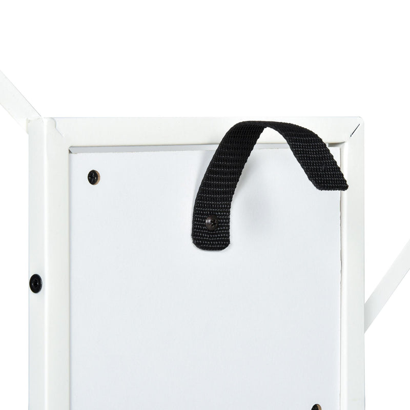 Libreria ad Albero 50x28x142 cm 10 Ripiani  Bianca