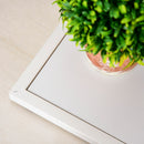 Libreria ad Albero 50x28x142 cm 10 Ripiani  Bianca