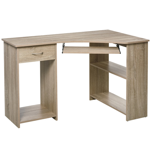 online Support PC de bureau d'angle 120x70x75 cm en bois