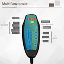 Sedia Poltrona da Ufficio Presidenziale Massaggiante in Similpelle  Marrone