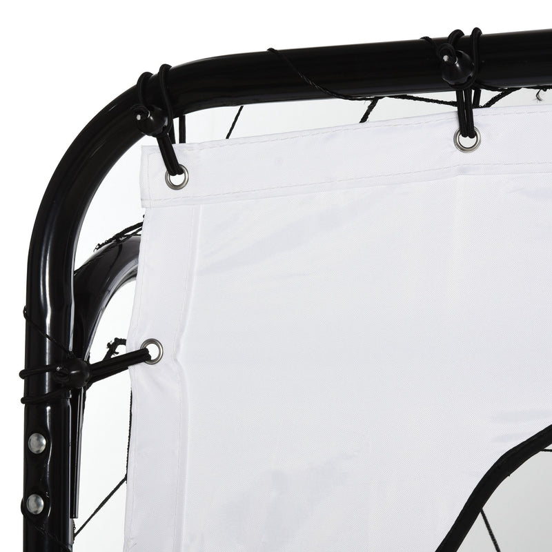 Porta da Calcio 2 in 1 con Rete 240x88x171,5 cm in Metallo 