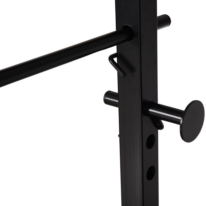 Postazione Multiuso con Panca e Sacco Boxe   Nera