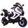 Moto Electrique Enfant 2 Places 12V Jepsen Blanc