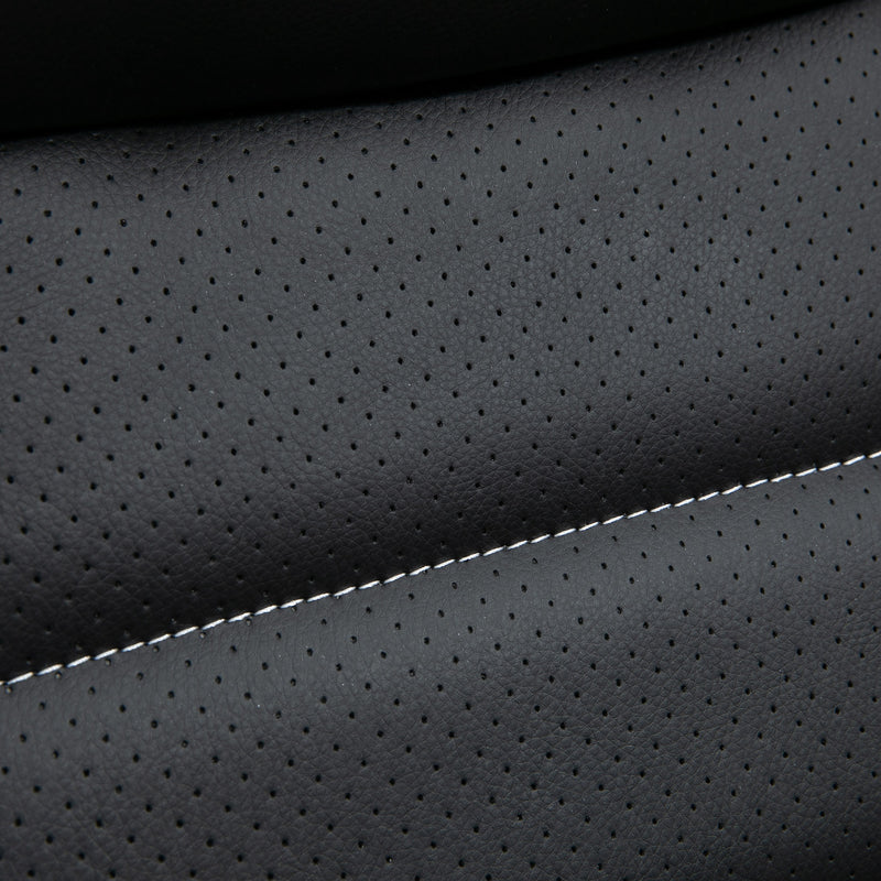 Sedia Poltrona Presidenziale Massaggiante da Ufficio in Similpelle  Nera