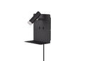 Applique da Interno a LED in Metallo Nero Opaco