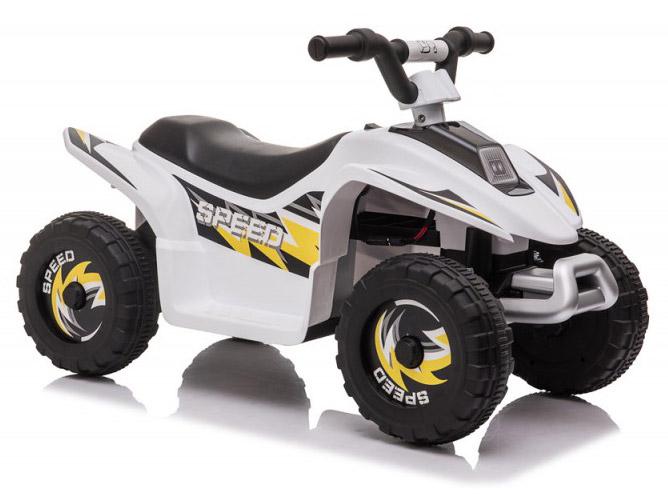 Mini Quad Elettrico per Bambini 6V Jepsen Bianco
